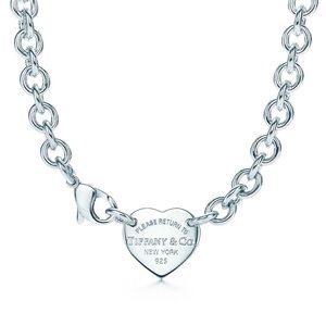Return to Tiffany Heart Tag Choker